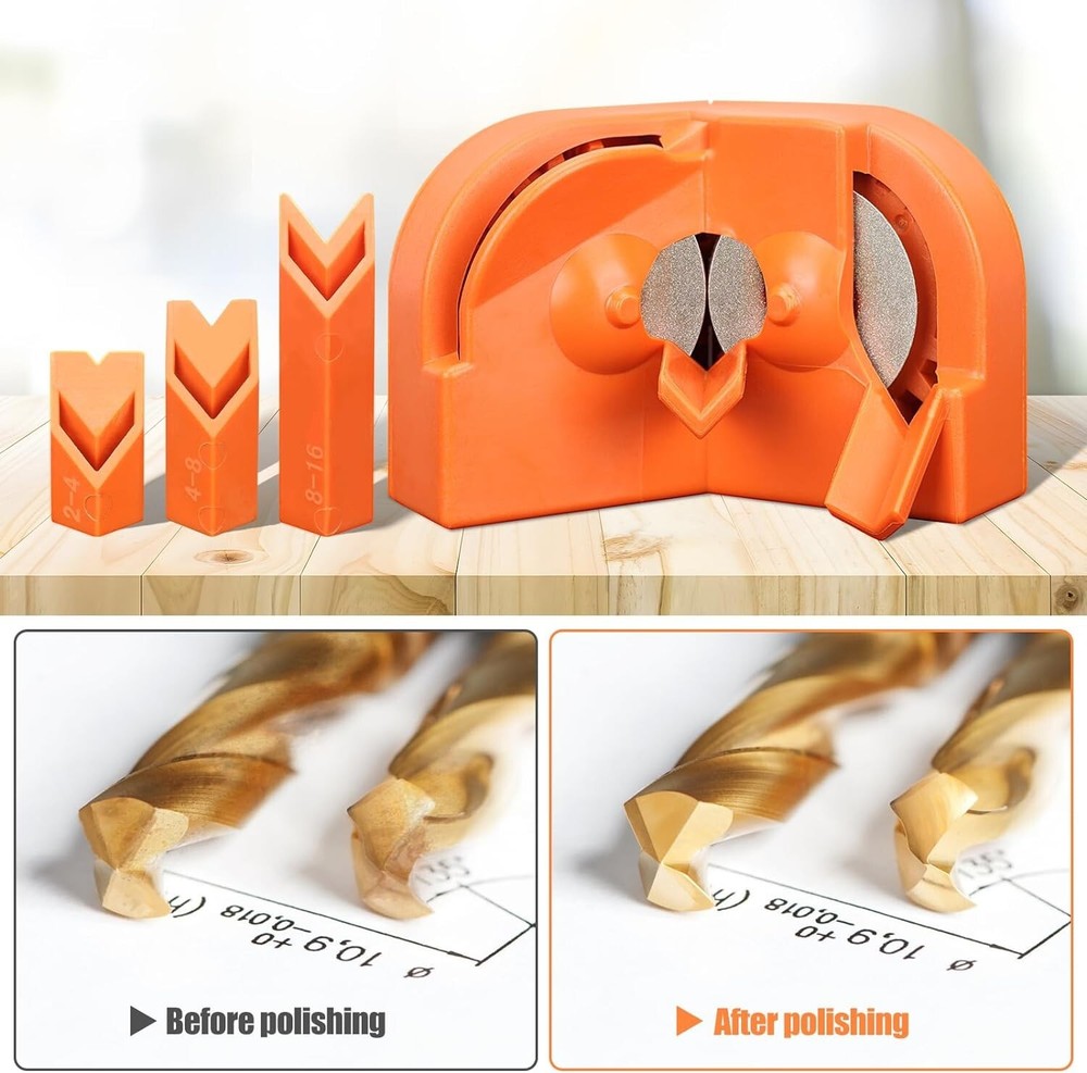 Multipurpose Drill Bit Grinding Sharpener