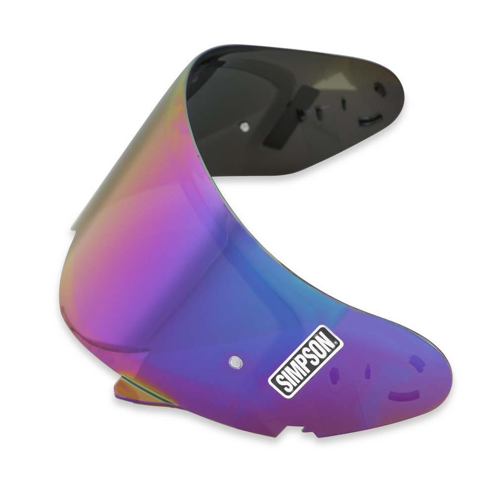 Simpson Motorcycle Helmet Replacement Shield Iridium - Ghost Bandit Speed Bandit