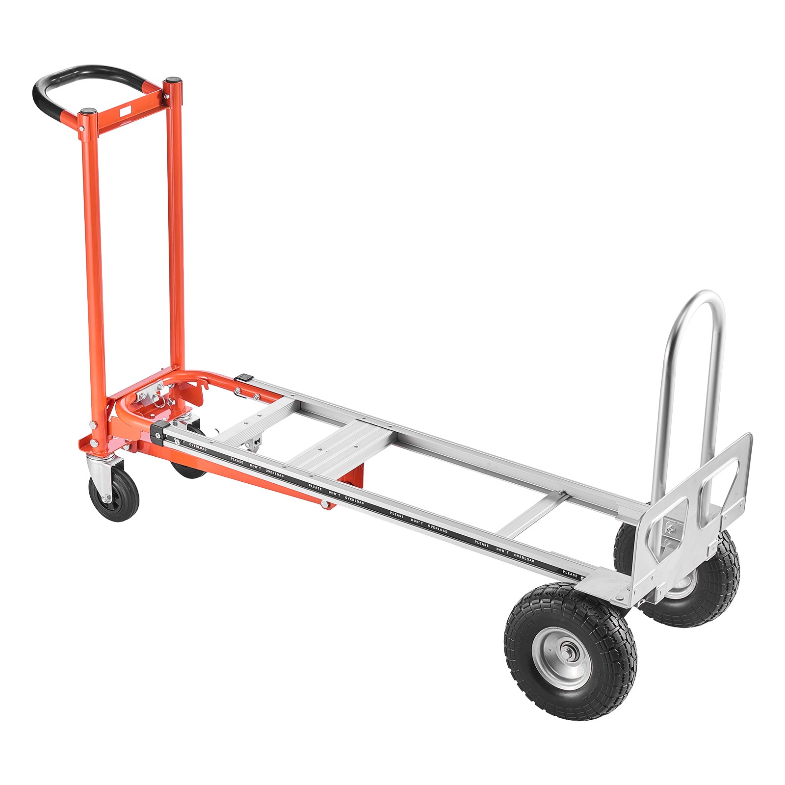 Uimoso 4-in-1 Aluminum Hand Truck, 1000 lbs Capacity, Convertible Dolly