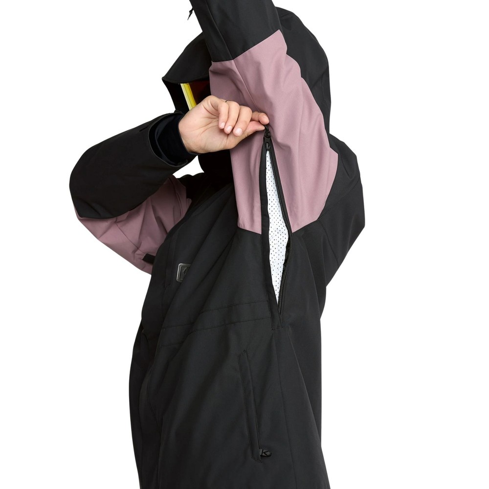 Volcom Primry Men's Winter Jacket, Mauve, Small