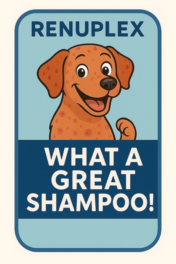 Extra Strength Dog Shampoo - Supports Skin Problems. Unconditional Guarantee....