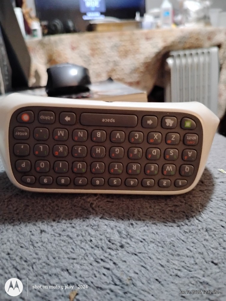 Microsoft Xbox 360 Chatpad QWERTY Keyboard Attachment for Controller