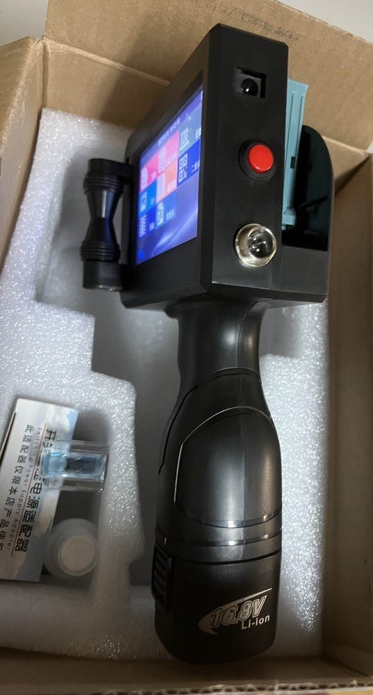 4.3in Screen Inkjet Coding Machine Portable Intelligent Handheld Inkjet Printer