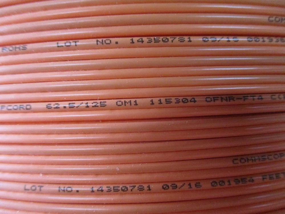 COMMSCOPE FIBER OPTIC CABLE ROLL MULTI-MODE (2046 FT.) T116221