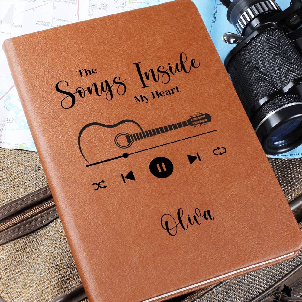 Personalized Guitar Lyric Journal