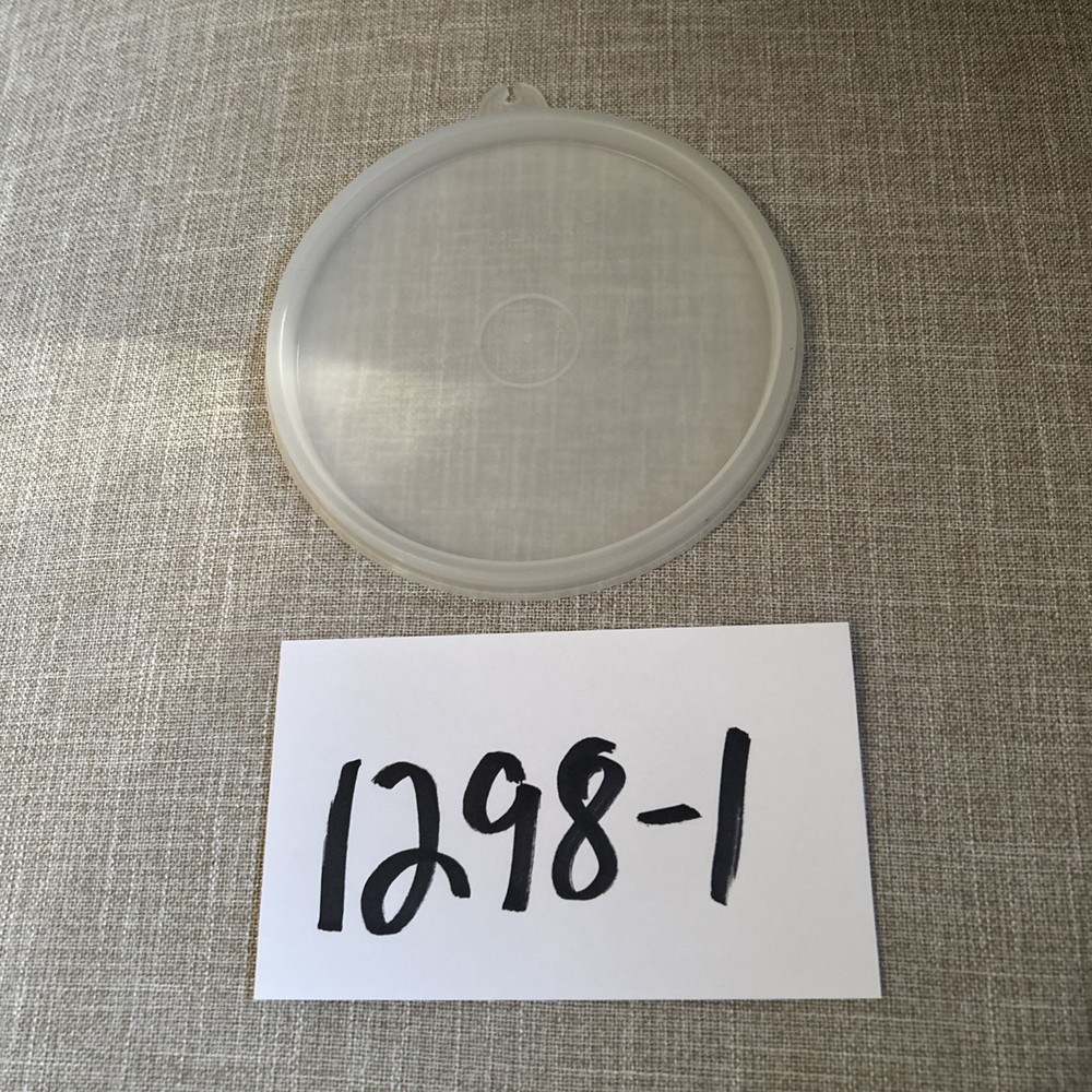 Tupperware Lid 1298-1 Replacement Sheer