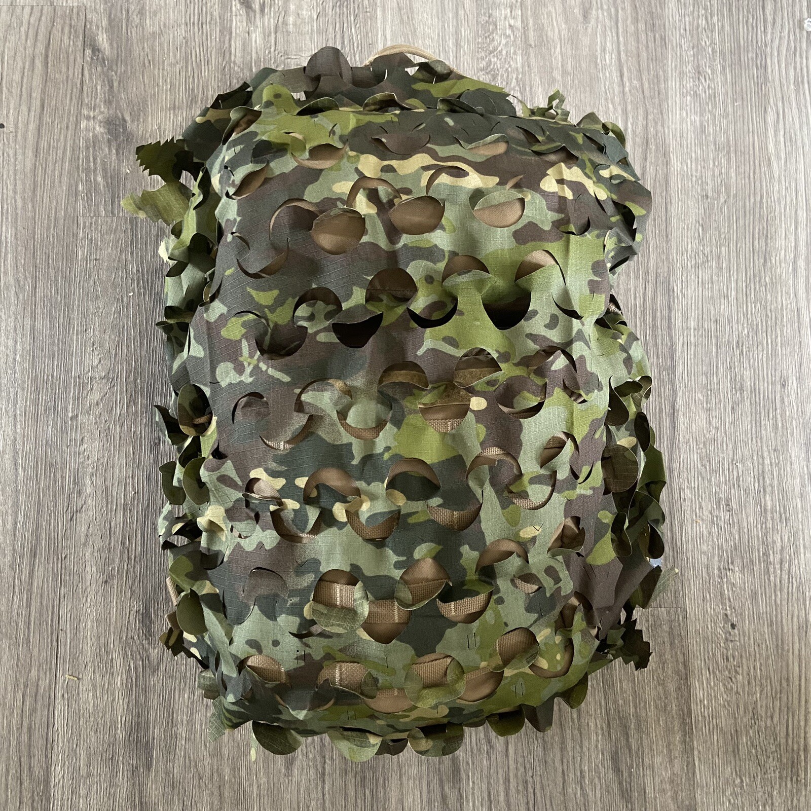 Multicam Tropic Backpack Scrim 3D Camo Cover Netting Tactical NIR Compliant
