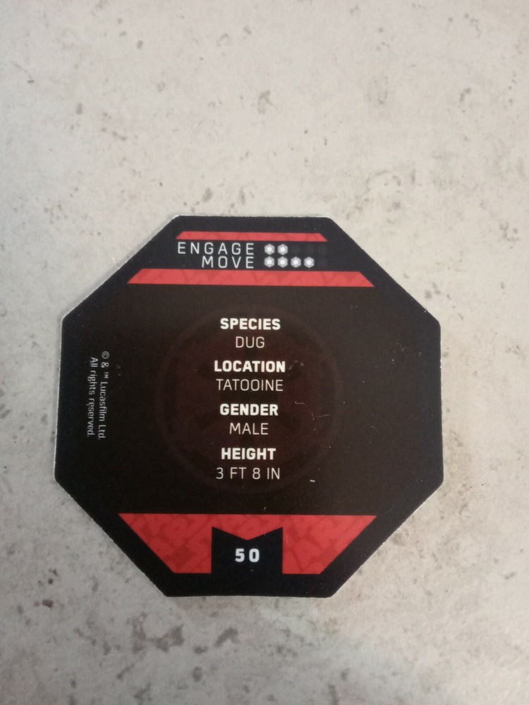 #50 winn dixie star wars cosmic shells