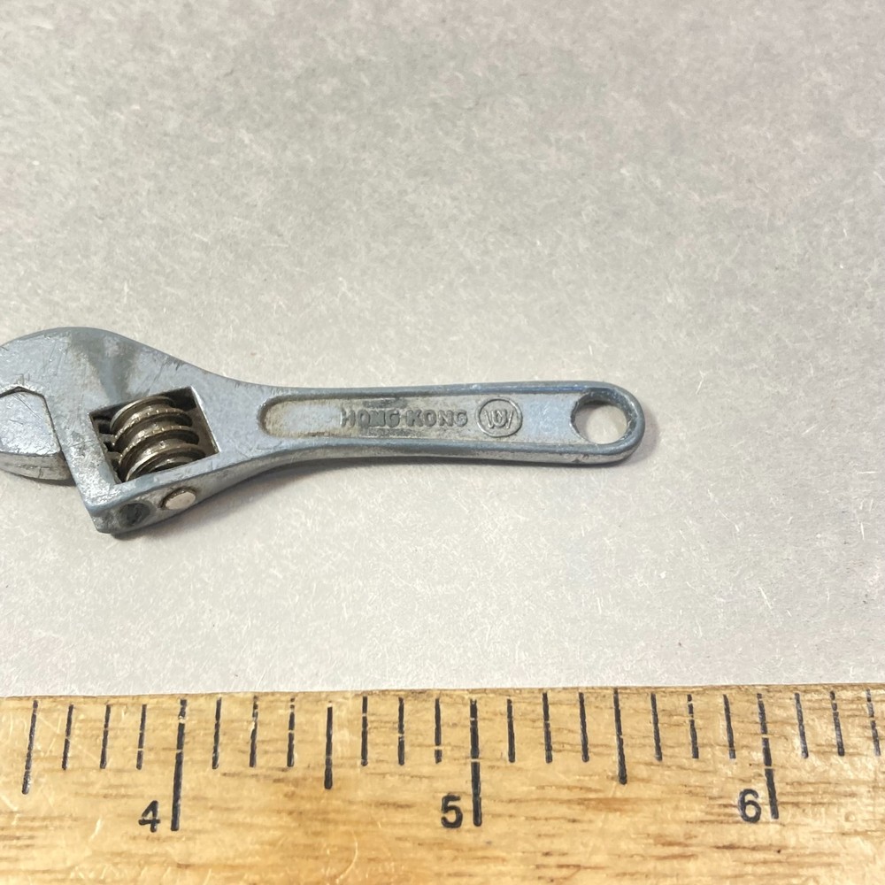 Mini Adjustable Wrench 2 5/8" Key Chain Wrench