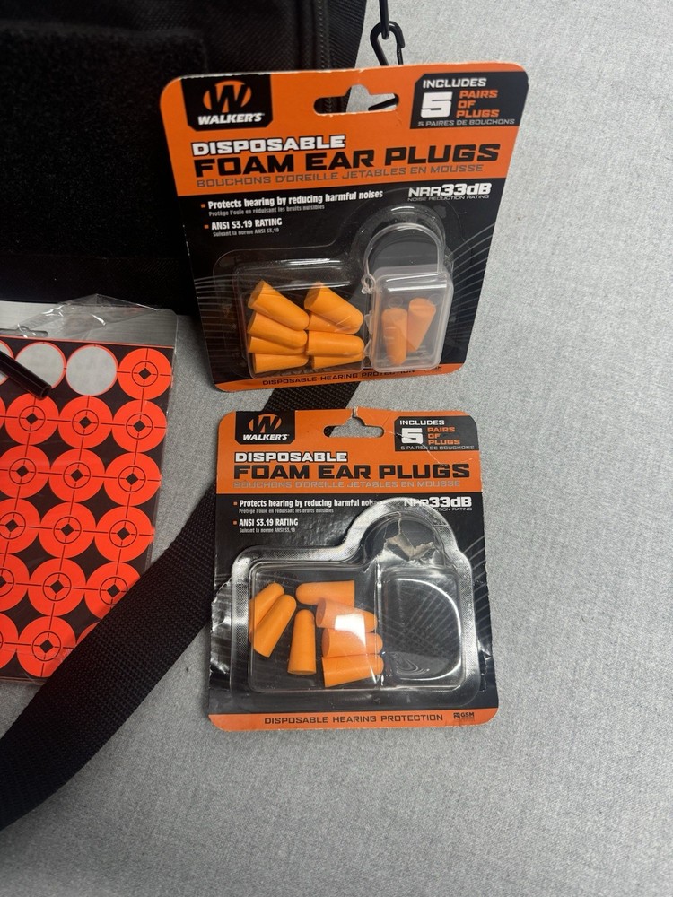 TACTICAL Gun Range Bag + Various Range Equipment Unknown Tools