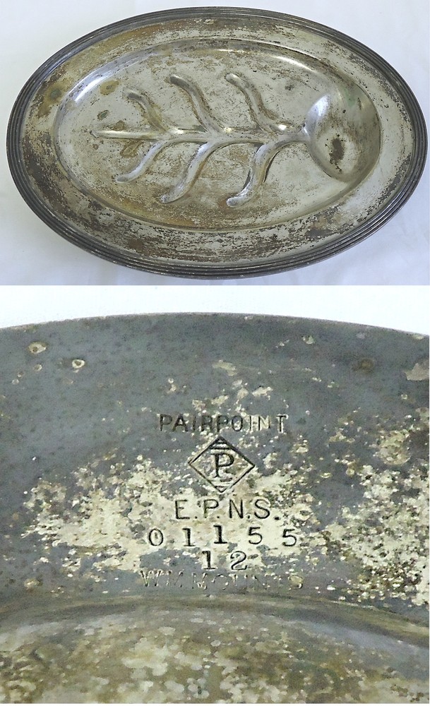 Pairpoint Silver Plated Serving Tray