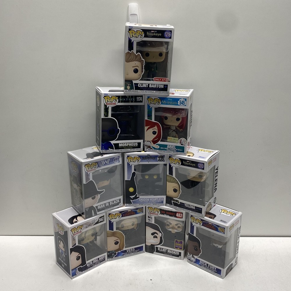 Assorted Bundle of 10 Funko Pop