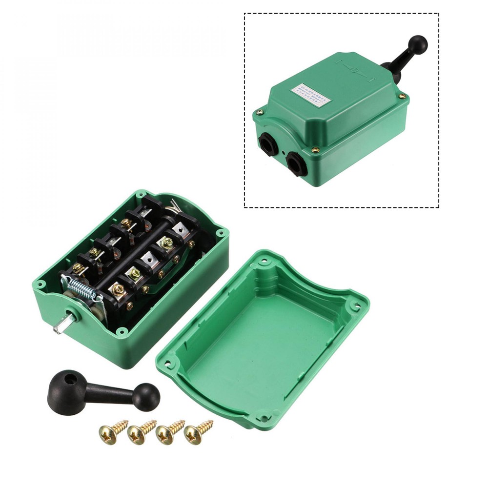 Drum Switch QS-60 3 Positon Forward/Off/Reverse Motor Control Plastic Shell 60A