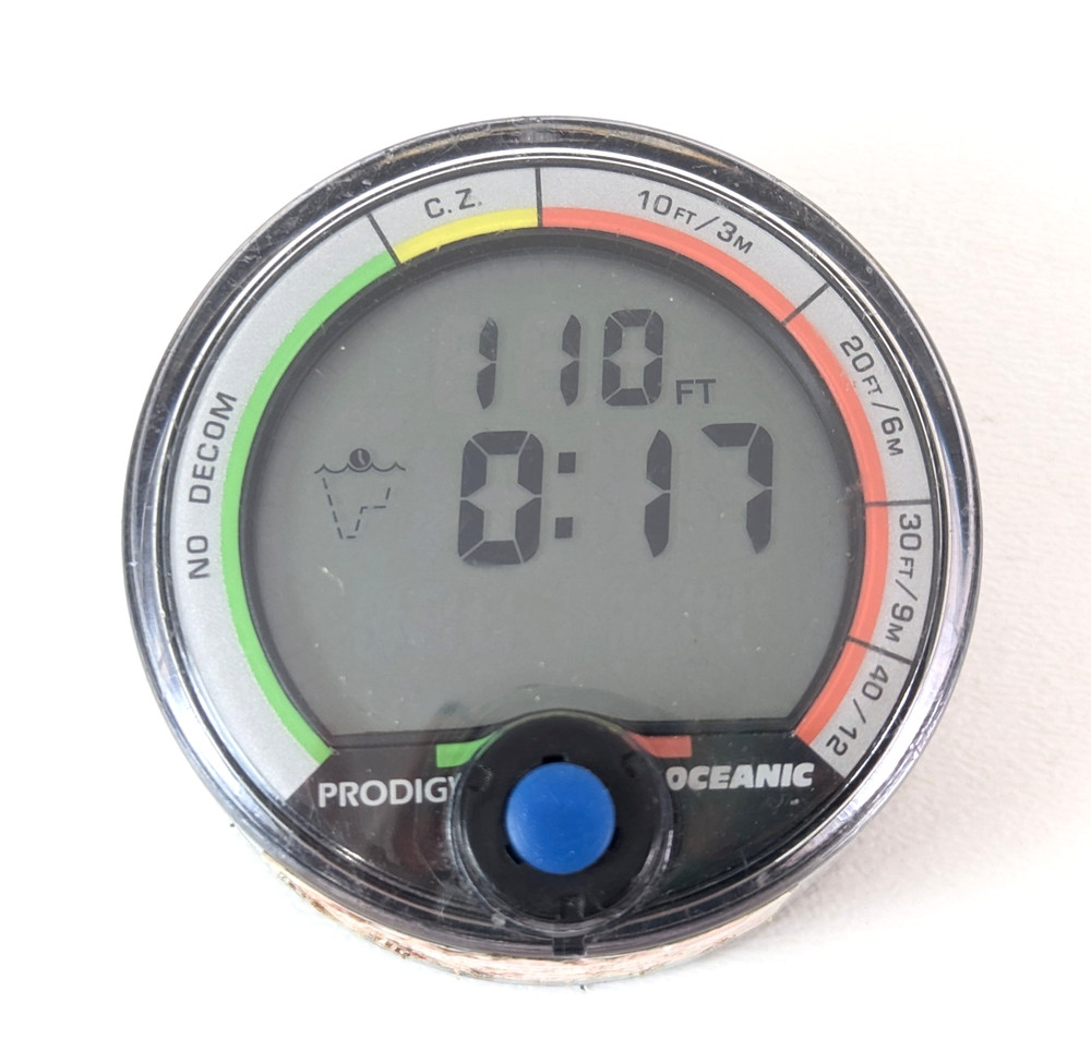 Oceanic Prodigy Scuba Dive Computer Puck Module with Manual #5564