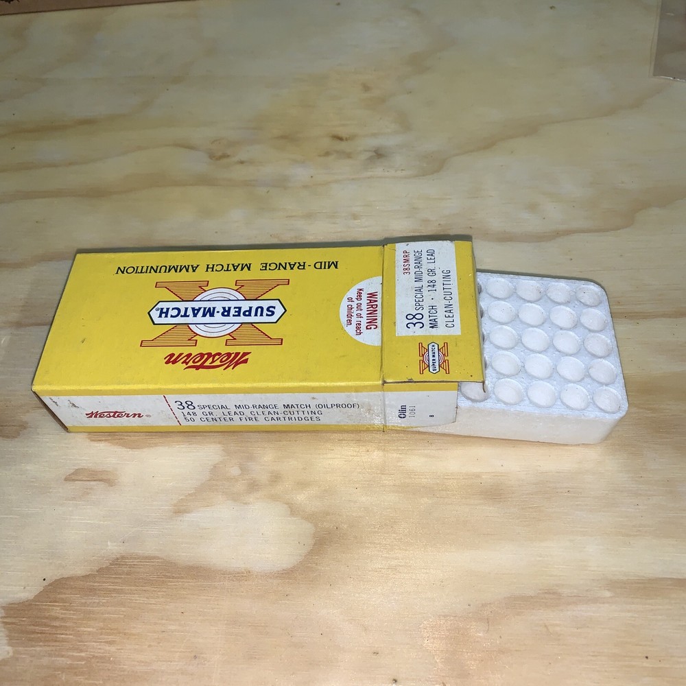 1960s Western 38 Special Super-match Empty Boxes