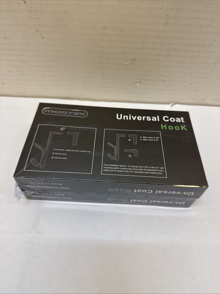 High Strength Cubicle Wall Hook Standard Wall Hook 2 Pack