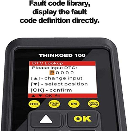 ThinkCar THINKOBD 100 OBD2 Scanner, OBD2/ EOBD Car Code Reader