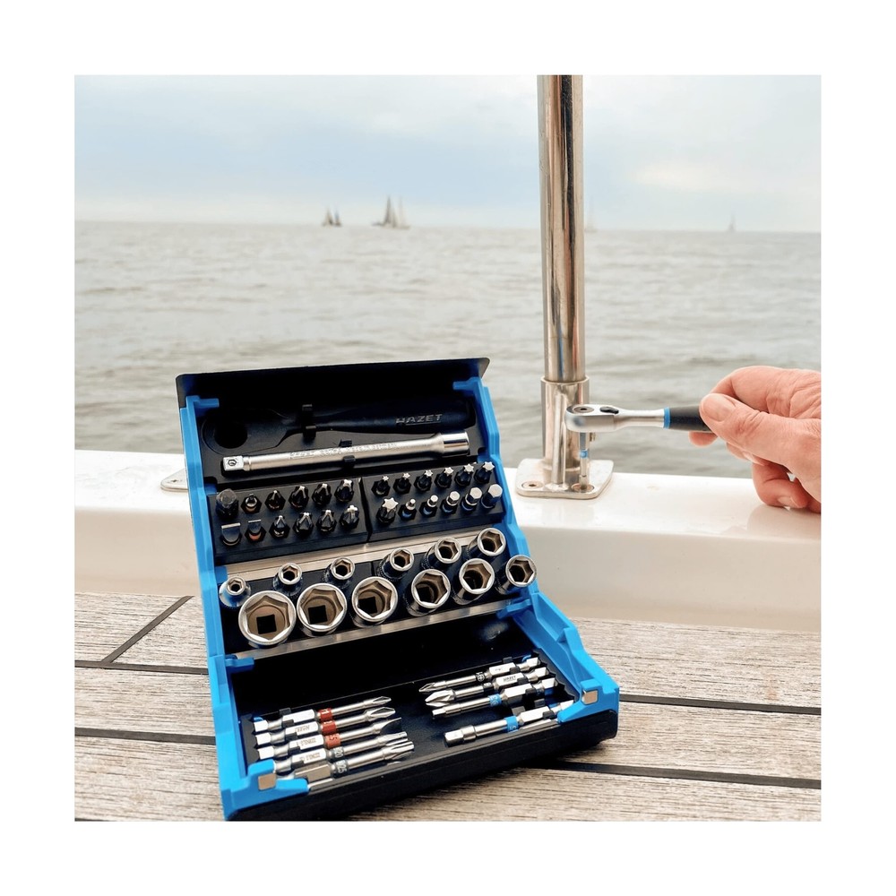 HAZET SmartCase 2200SC-2 Ratchet Bit Set Multi-colour
