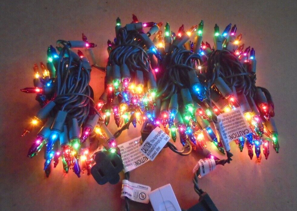 Make the Season Bright Multicolor Light Set (2-boxes) 100 ct Each ONE