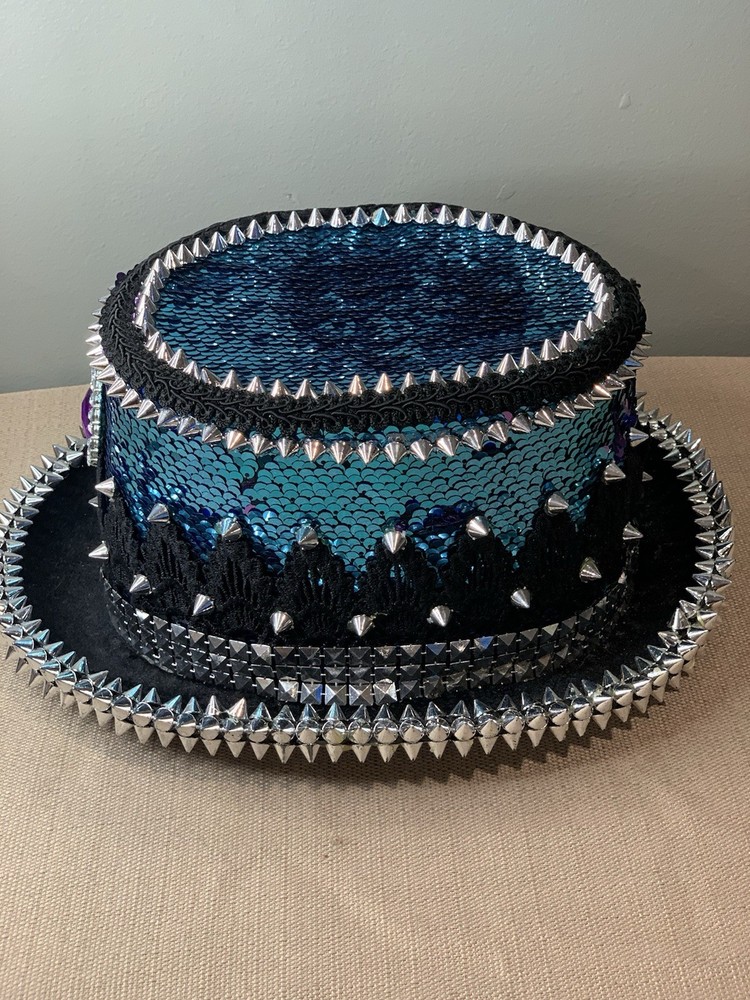 Spiked Mardi Graw / Biker Hat