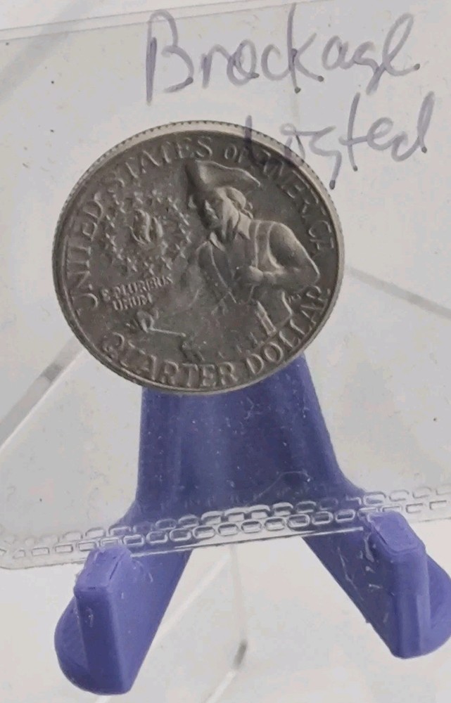 1976 Drummer Boy Error 25C Washington Quarter Reverse Weak Strike From Mint