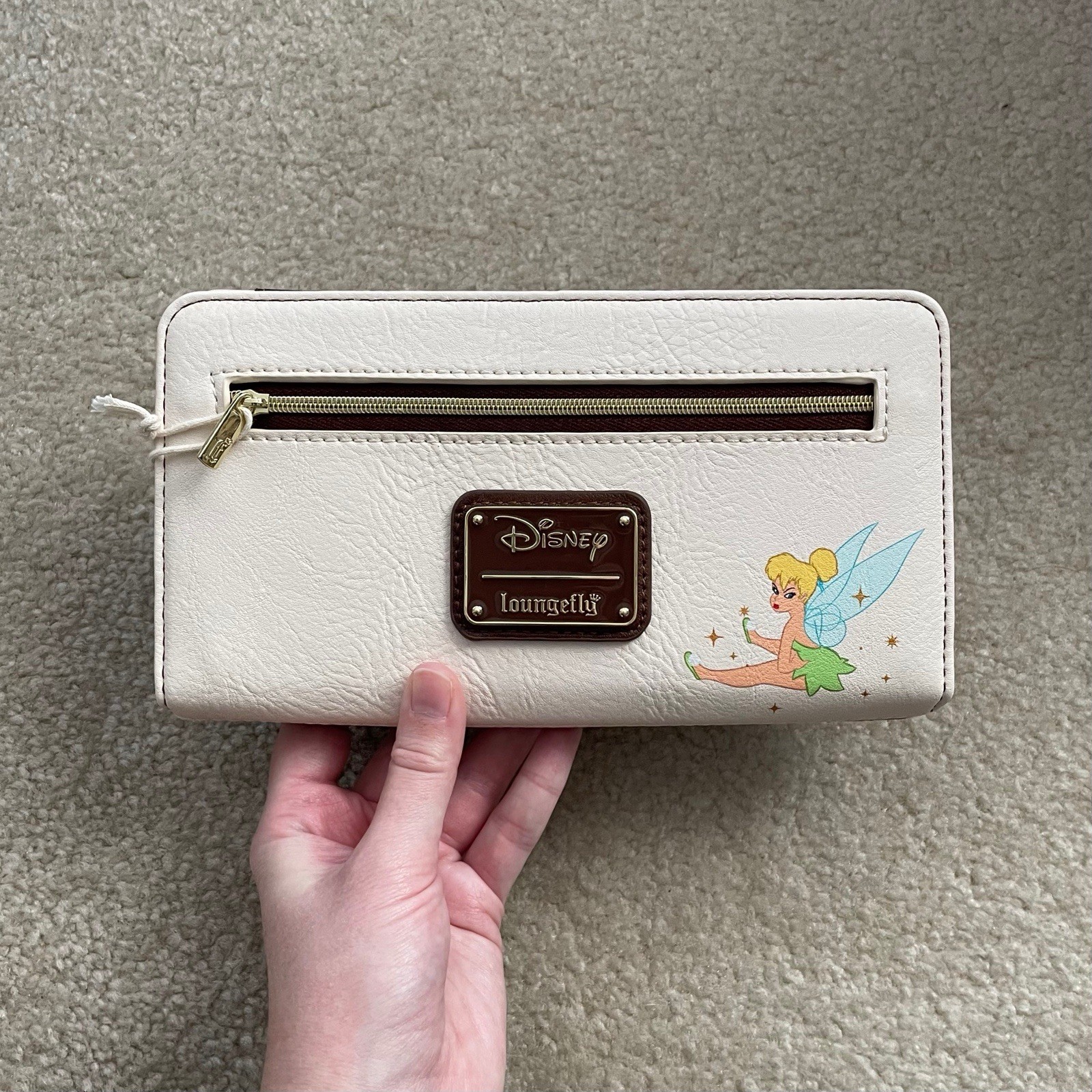 Loungefly Disney Peter Pan Tinker Bell Quilted Wallet