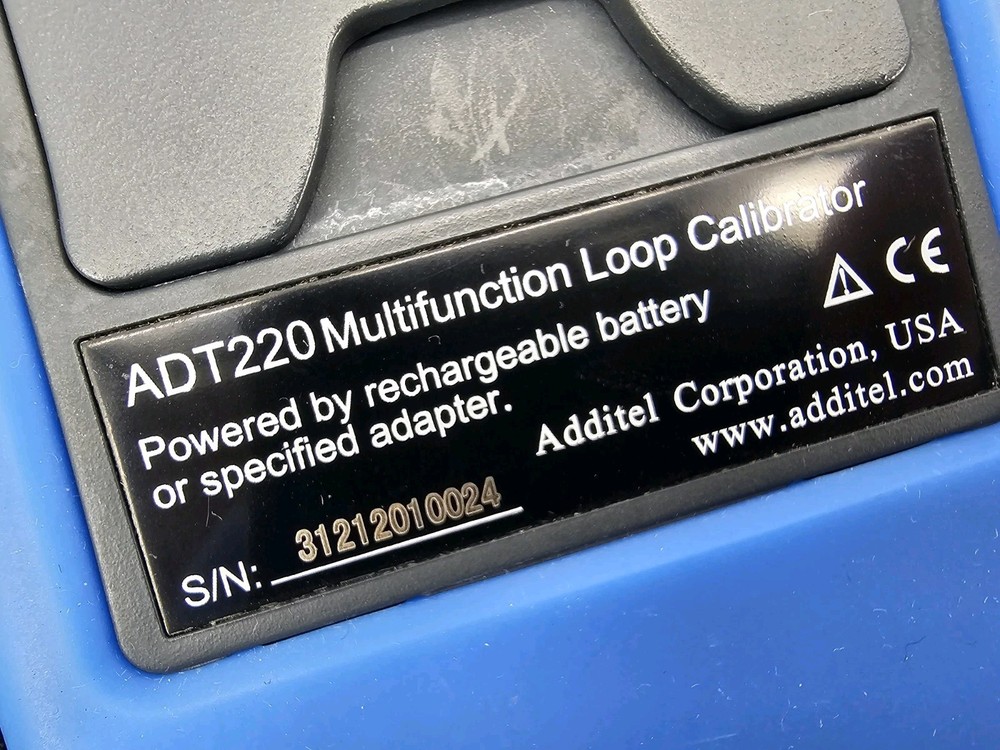 Additel ADT220 Multifunction Loop Calibrator