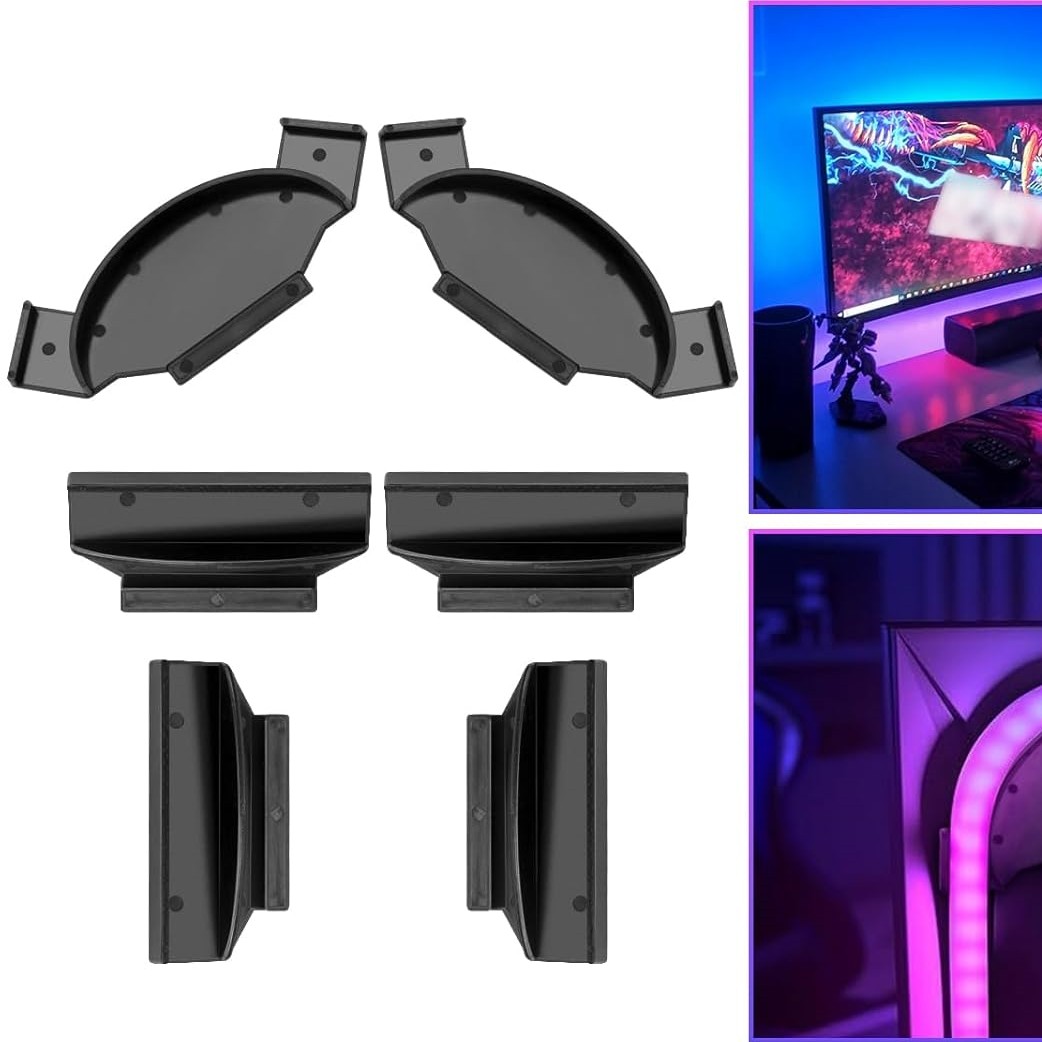 Gradient Lightstrip Brackets Fit 55/65/75in Philips Hue Play Gradient Lightstrip