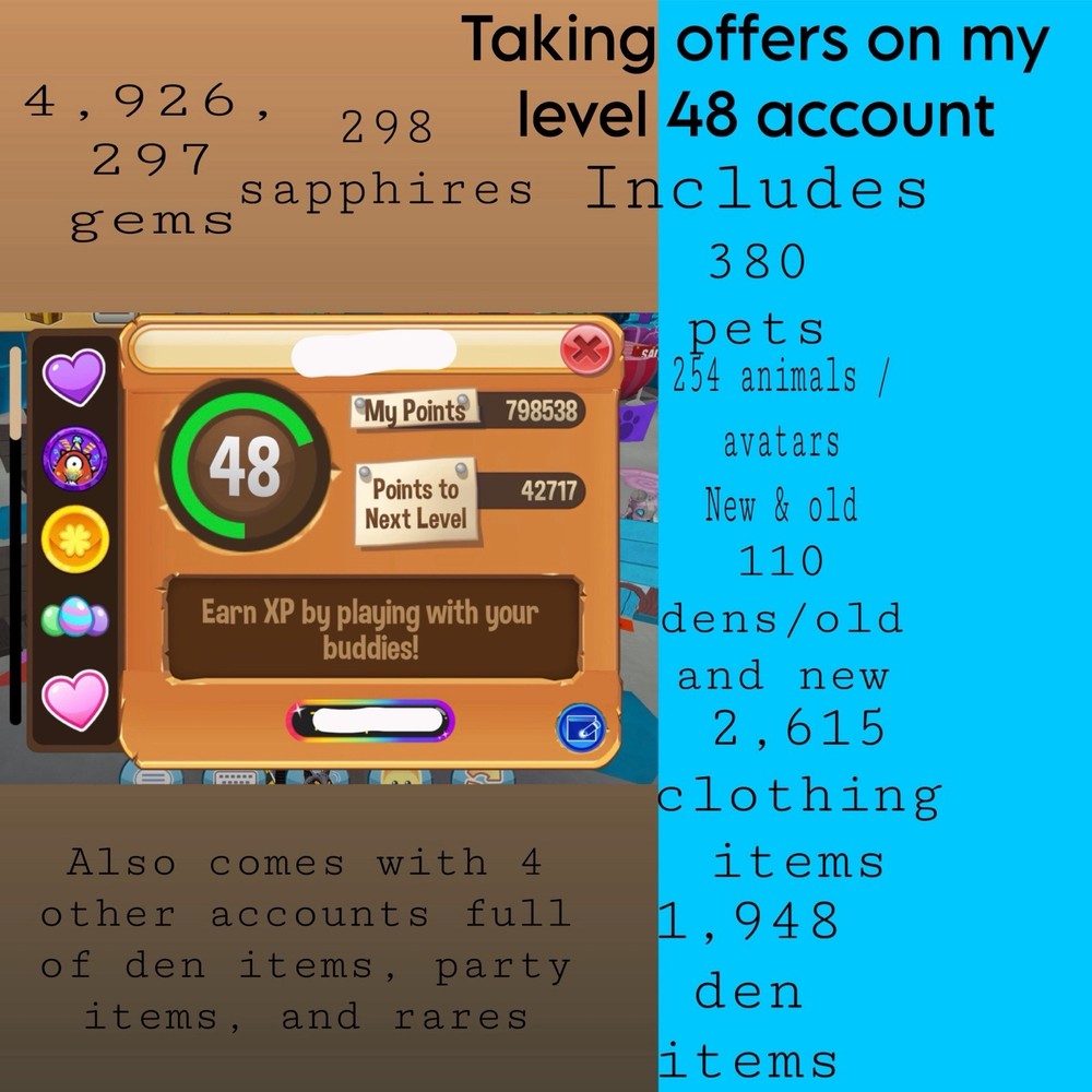 Animal Jam Account