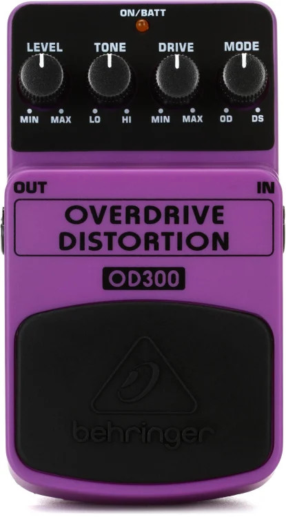 Behringer OD300 Overdrive / Distortion Pedal