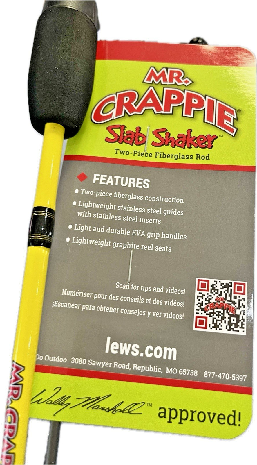 NEW APACHE Spinning Reel 5.5:1 Ratio w 4’6” LEWS Crappie Slab Shaker Lt Wt Rod