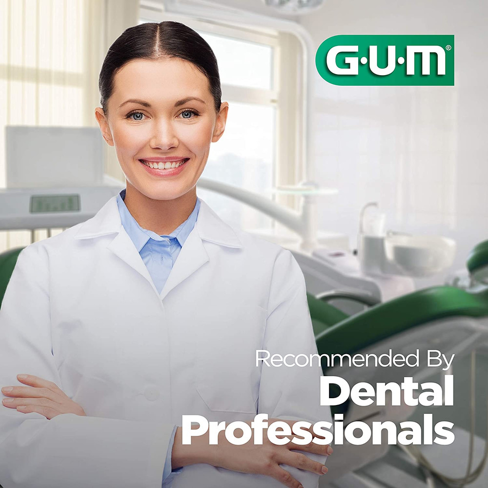 GUM Stimulator Refills - 3 Rubber Tips Included - Compatible with the Stimulator