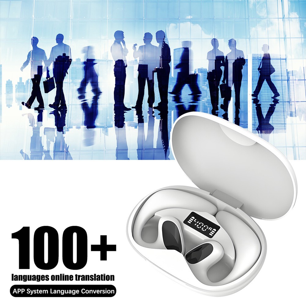 M8 144 Language Translator Earbuds Wireless Bluetooth Two Way Translator Device