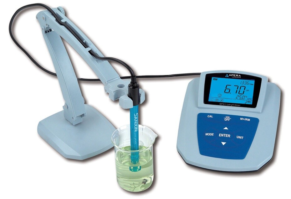 Apera MP511 Benchtop pH Meter Kit Accuracy: 0.01 pH Range: -2.00-19.99 pH AI511