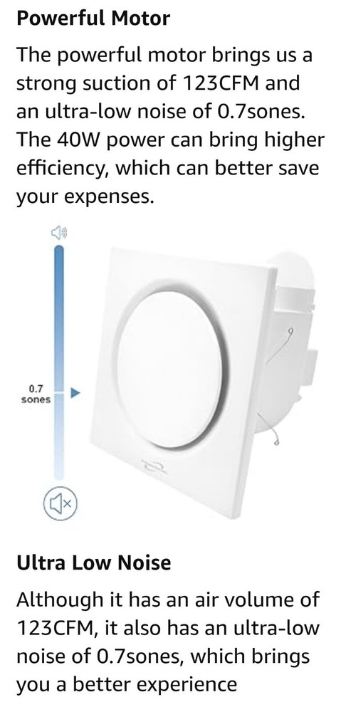 Powereng Household Exhaust Fan
