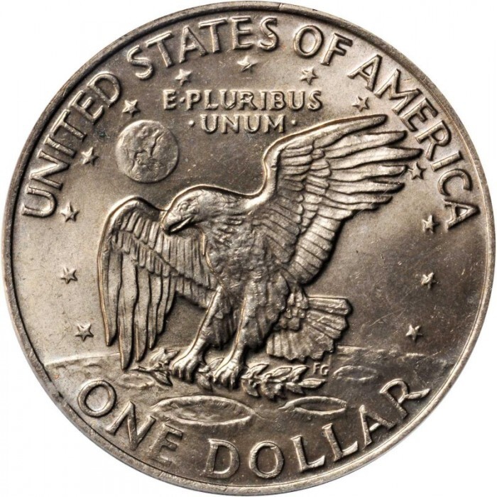 1972 Eisenhower Dollar – Circulated Condition