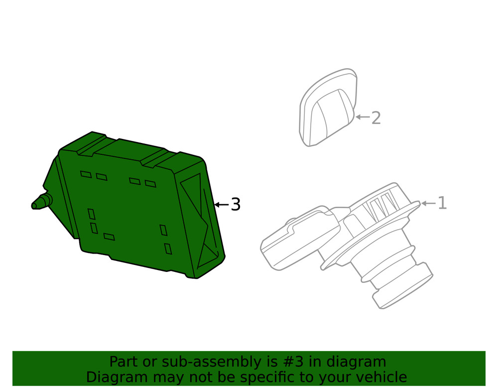 Genuine Ford Control Module DT1Z-19H405-B