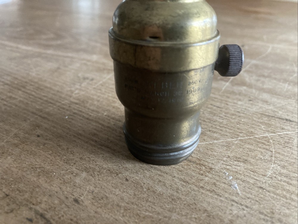 Antique Weber 250v Light Switch