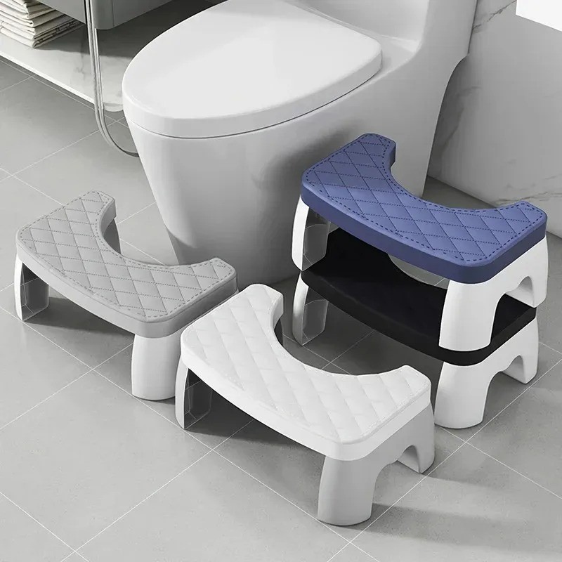 Anti-slip Toilet Step Stool Squatty-Potty Bathroom Portable Squat Stool