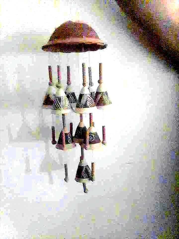 Southwest Style Terracotta Wind Chimes