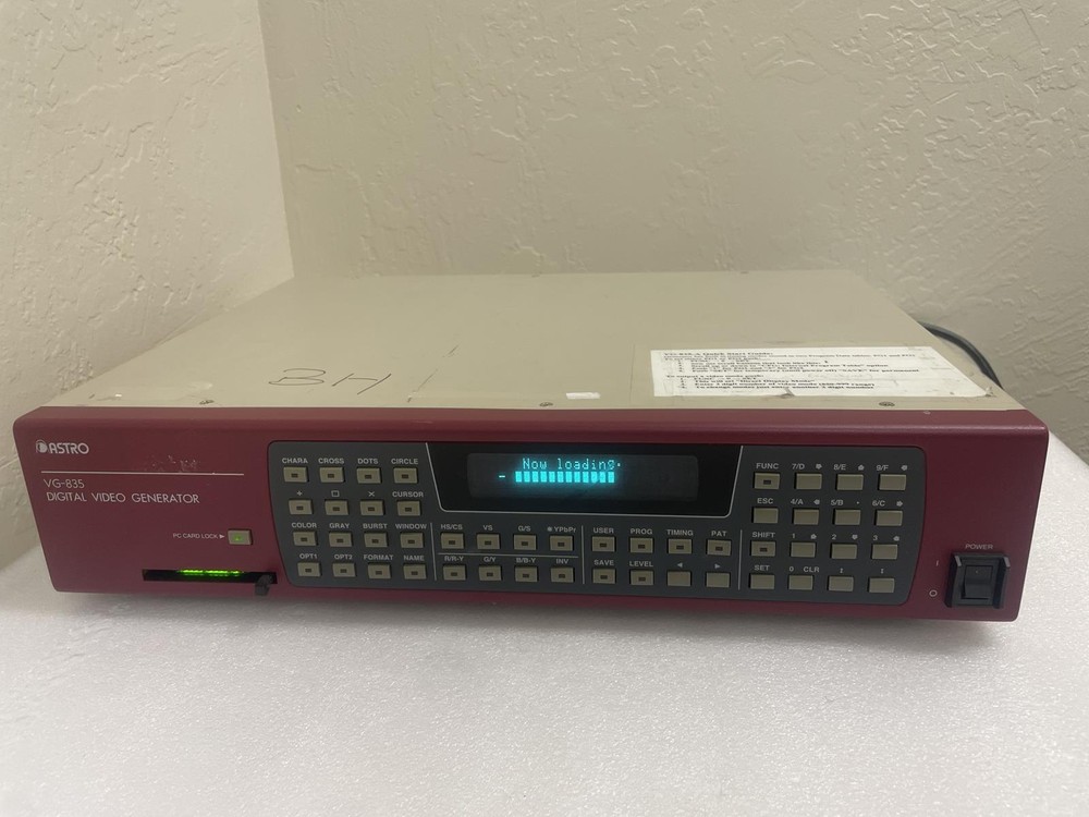 ASTRO VG-835 DIGITAL VIDEO GENERATOR