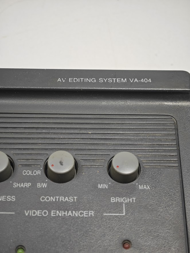 Vanguard VA-404 AV Editing System - Used, Fully Functional