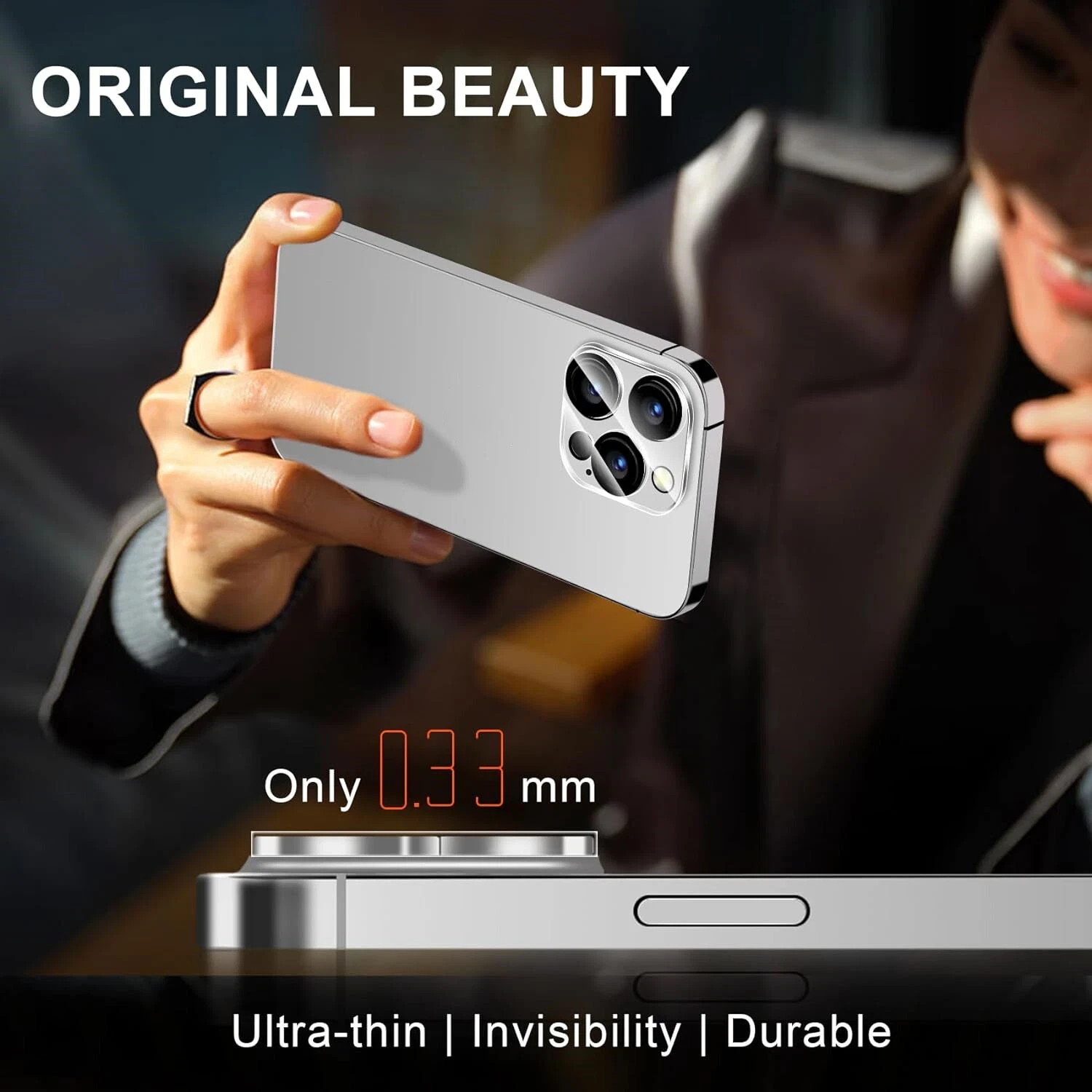 LOT Back Camera Lens Glass Protector for iPhone 16 15 14 13 12 11 Pro Max Plus