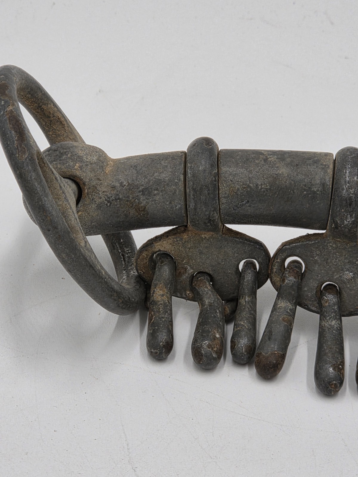 Rare Vintage Horse Bit W/ 9 Keys