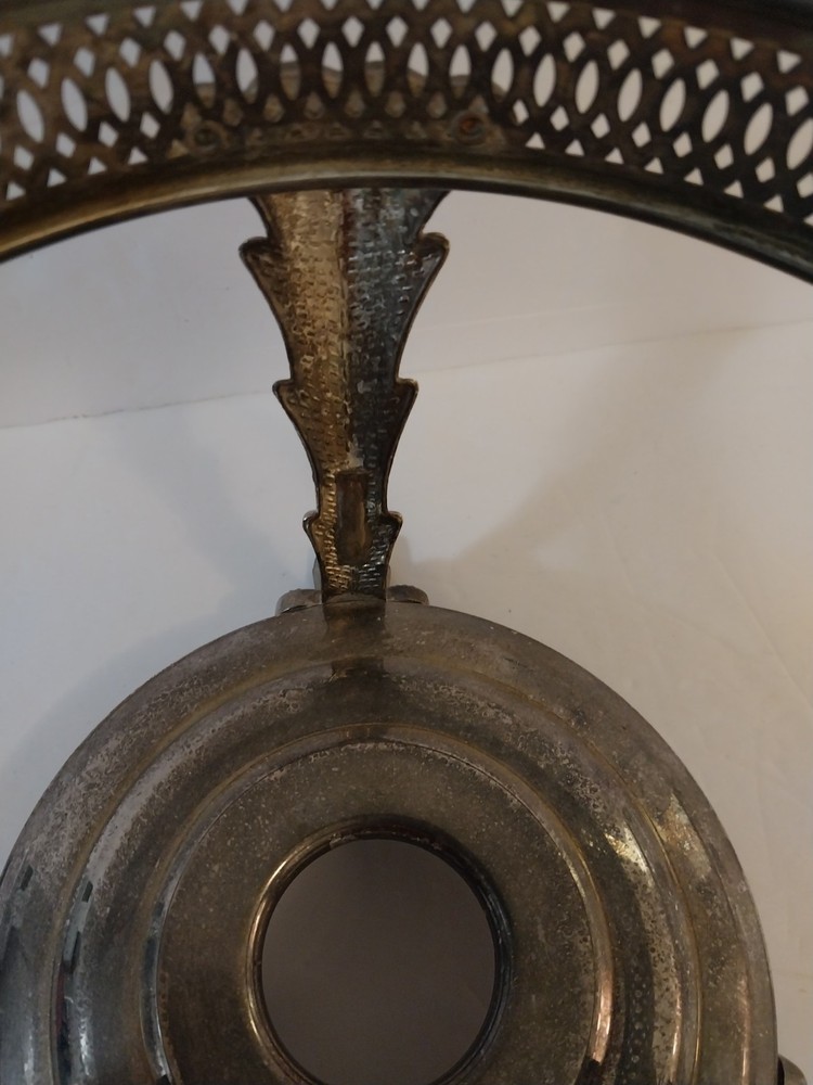 Vintage Silverplated Round Chafin Dish Stand