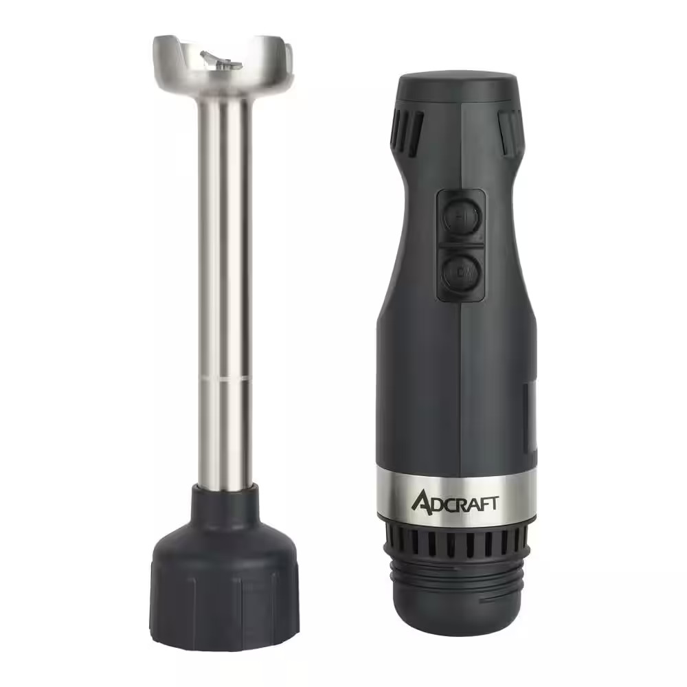 Commercial Dual Speed Immersion Blender in Black