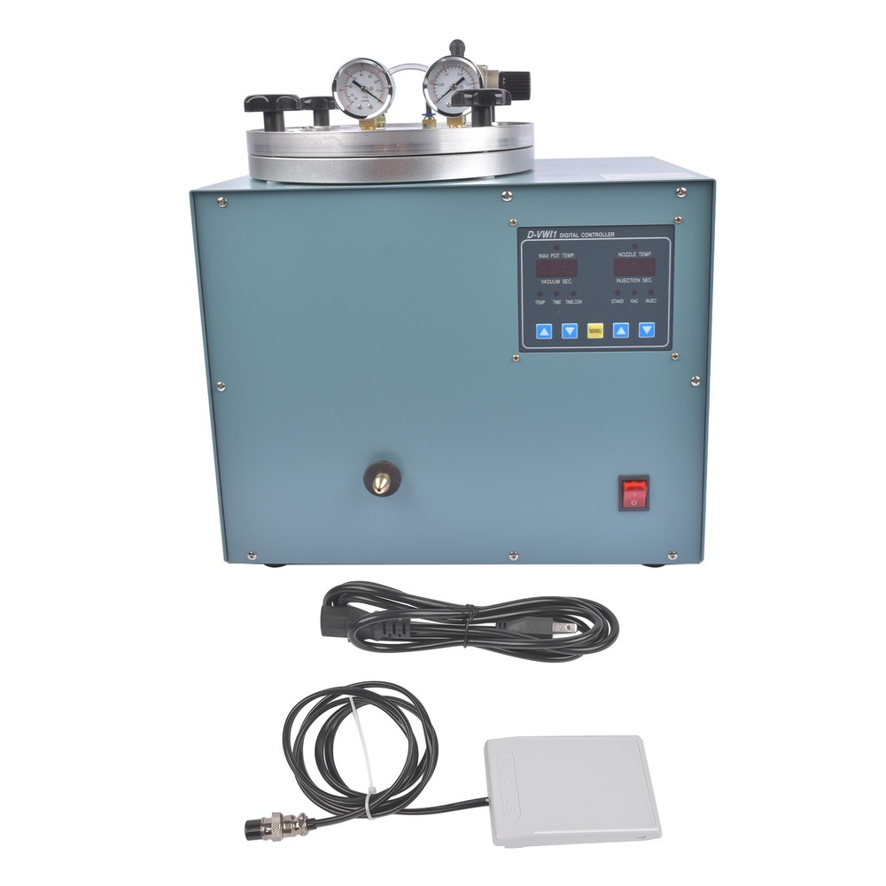 Digital Wax Injection Machine Vacuum Wax Injector with Auto Clamp & Controller