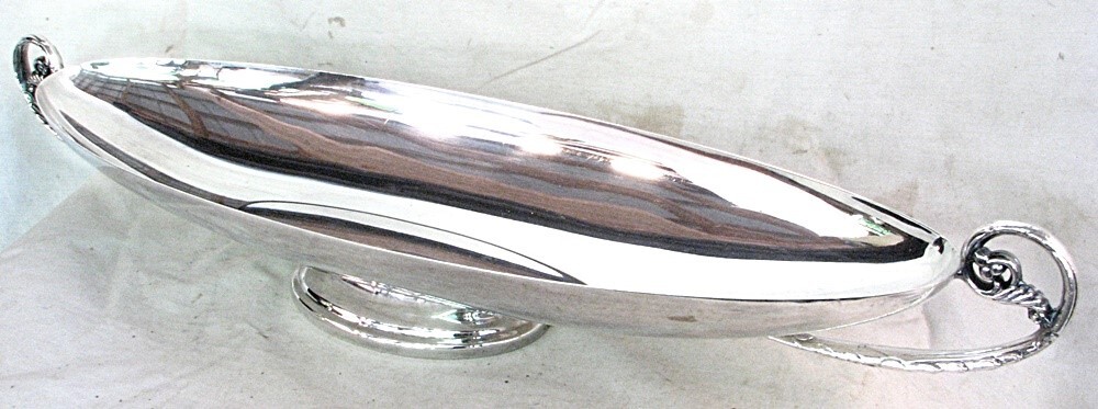 MCM BLACKINTON SILVER CONSOLE BOWL DANISH MODERN c.1950'S