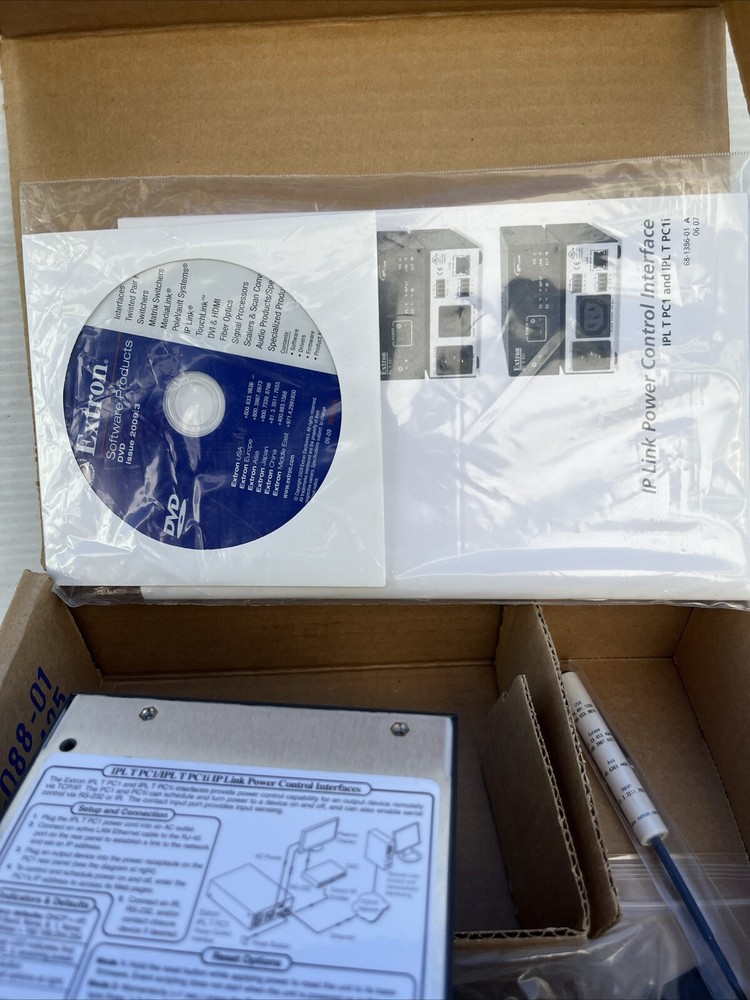 New Extron IPL T PC1 IP Link AC Power Device Controller 60-544-10