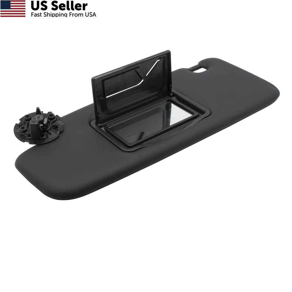 NHILES Left Driver & Right Passenger Sun Visor Compatible Left&Right Black